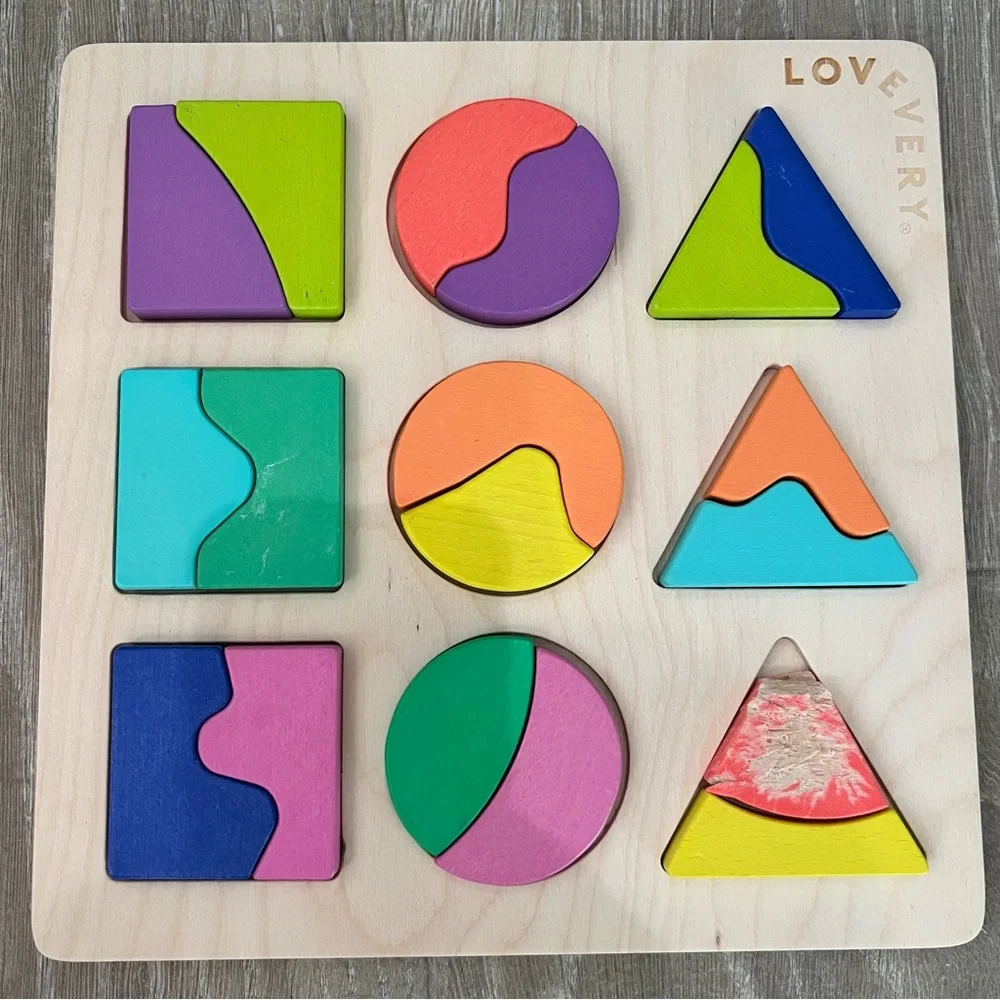 Colorful Wooden Puzzle for Kids